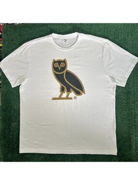 OVO October's Very Own OG Owl T-Shirt Logo Drake Rap Tee